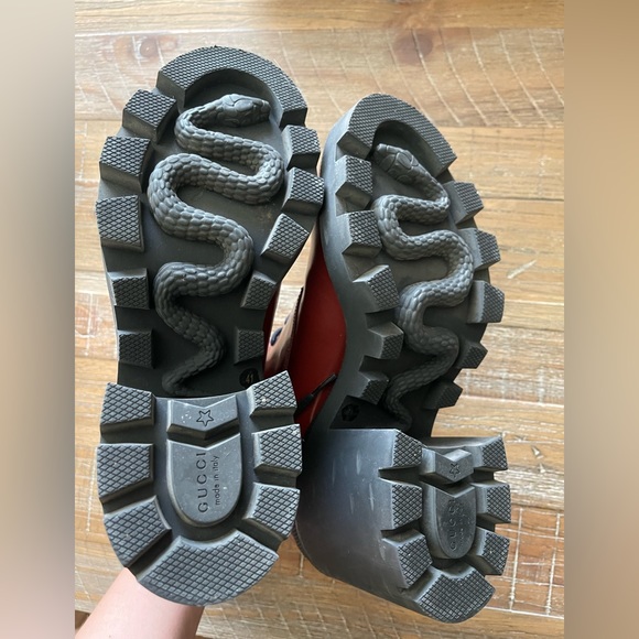 Gucci Trip Combat Boot size 41 - Picture 10 of 15